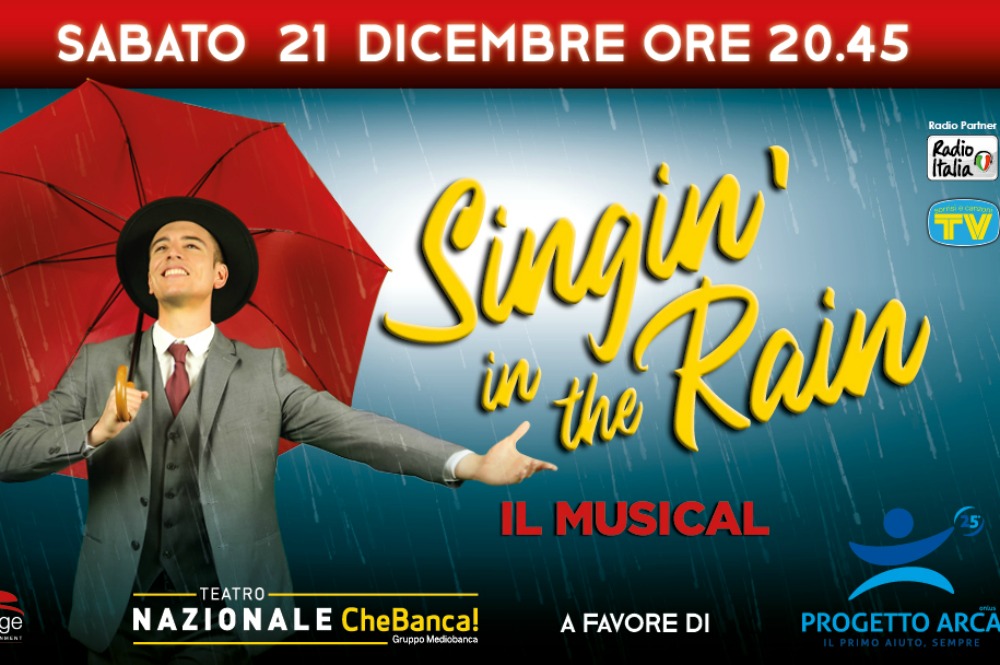 Teatro Nazionale di Milano, Singin' in the Rain a favore di Progetto Arca