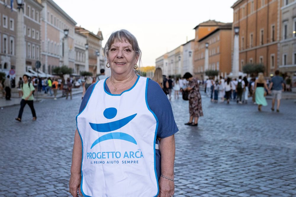 Volontaria Marcella Unita di strada Roma